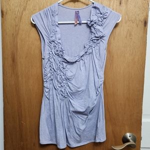 Anthropologie Ruched Top, Medium